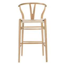 Tia Bar Stool - Natural/Natural