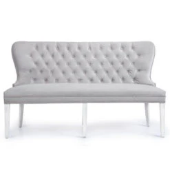Charlotte Banquette - High Gloss White -Home Promotion Store 013510327 42086.1690269113.386.513