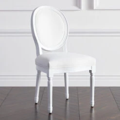 Camille Dining Chair - High Gloss White -Home Promotion Store 013552778 30053.1690292710.386.513