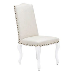 Florette Dining Chair - High Gloss White -Home Promotion Store 013904896 93631.1690284492.386.513