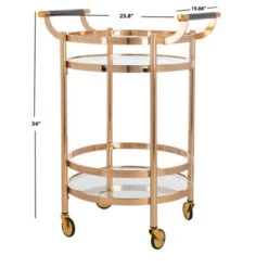 Sierra Bar Cart - Gold -Home Promotion Store 070159215 3 18855.1690281554.386.513
