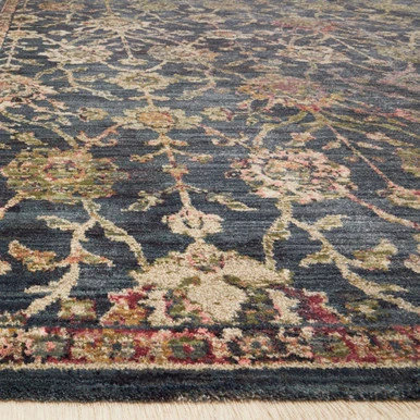 Josie Rug - Navy 2 Josie Rug - Navy - Image 2