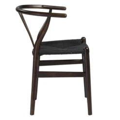 Tia Dining Chair Walnut/Black - Set Of 2 -Home Promotion Store webimage 013147761 3 jpg
