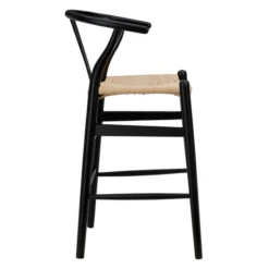 Tia Counter Stool - Black/Natural -Home Promotion Store webimage 013175628 2 jpg
