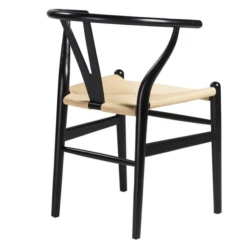Tia Dining Chair Black/Natural - Set Of 2 -Home Promotion Store webimage 013191573 ALT2 jpg