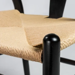 Tia Dining Chair Black/Natural - Set Of 2 -Home Promotion Store webimage 013191573 DTL jpg