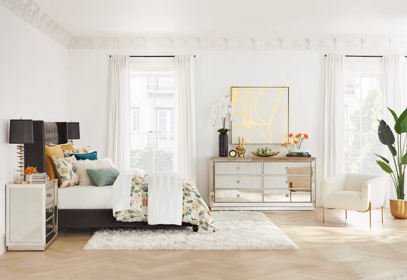 Orchids In Glass Bowl 4 Orchids In Glass Bowl - Image 4