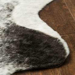 Ayi Faux Cowhide Rug - Charcoal 5 Ayi Faux Cowhide Rug - Charcoal -Home Promotion Store webimage 044870870 DTL