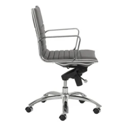 Darby Low Back Office Chair - Grey 8 Darby Low Back Office Chair - Grey -Home Promotion Store webimage 120102135 2 jpg