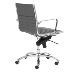 Darby Low Back Office Chair - Grey 9 Darby Low Back Office Chair - Grey -Home Promotion Store webimage 120102135 3 jpg
