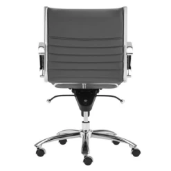 Darby Low Back Office Chair - Grey 10 Darby Low Back Office Chair - Grey -Home Promotion Store webimage 120102135 4 jpg