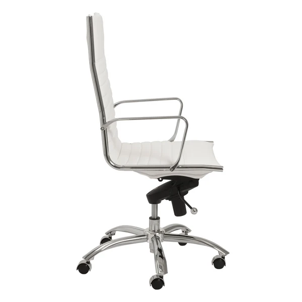 Darby High Back Office Chair - White 3 Darby High Back Office Chair - White - Image 3