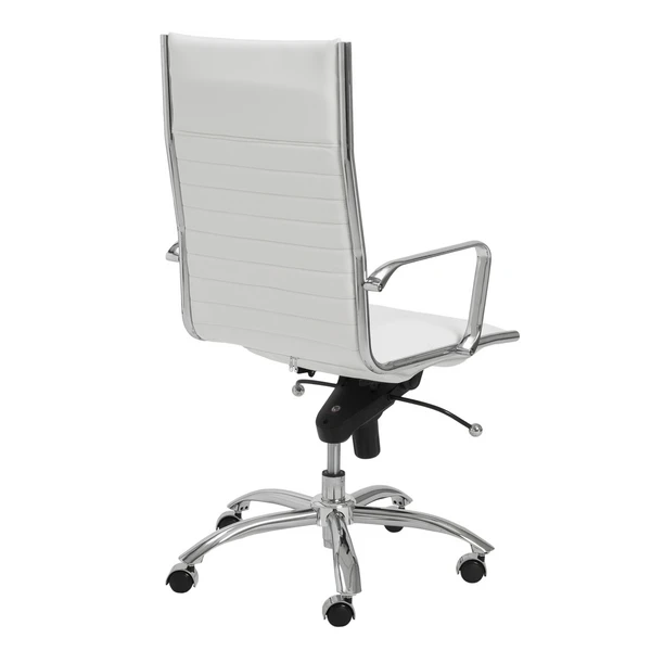 Darby High Back Office Chair - White 4 Darby High Back Office Chair - White - Image 4