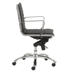 Darby Low Back Office Chair - Black -Home Promotion Store webimage 120132699 2 jpg