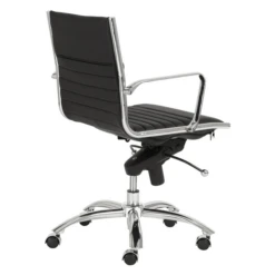 Darby Low Back Office Chair - Black -Home Promotion Store webimage 120132699 3 jpg