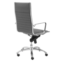 Darby High Back Office Chair - Grey -Home Promotion Store webimage 120161955 3 jpg