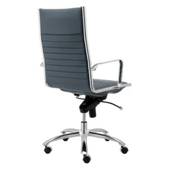 Darby High Back Office Chair - Blue 10 Darby High Back Office Chair - Blue -Home Promotion Store webimage 120190476 4 jpg