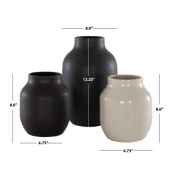 Rayann Vase - Set Of 3 -Home Promotion Store webimage 120999098 DIM