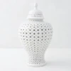 Ceramic Filigree Jar