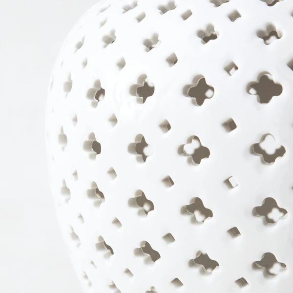 Ceramic Filigree Jar 3 Ceramic Filigree Jar - Image 3