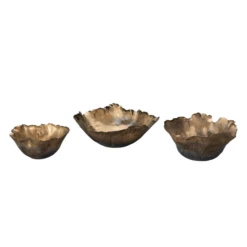 Fleur Bowls - Set Of 3