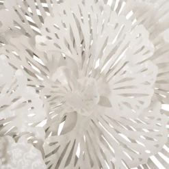 Flower Wall Decor - White -Home Promotion Store webimage 162135953 3 jpg