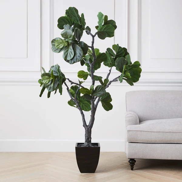 Faux Fiddle Leaf Tree 2 Faux Fiddle Leaf Tree - Image 2