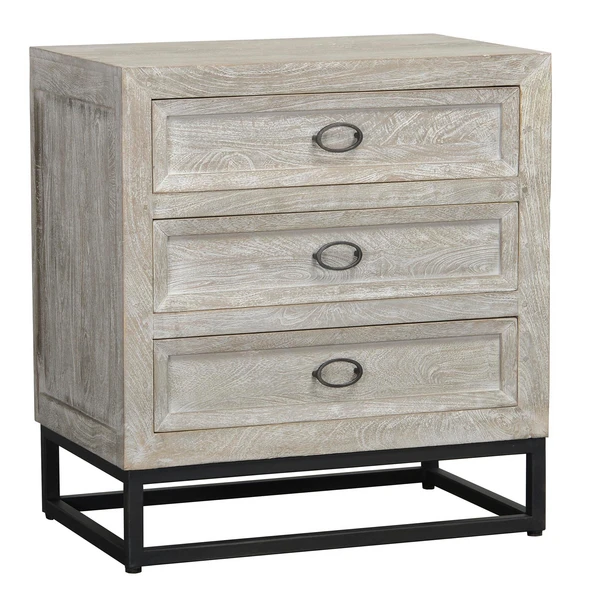 Marabella 3 Drawer Nightstand 2 Marabella 3 Drawer Nightstand - Image 2