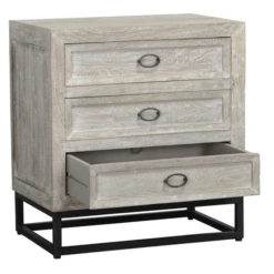 Marabella 3 Drawer Nightstand 9 Marabella 3 Drawer Nightstand -Home Promotion Store webimage 600000205 2 jpg