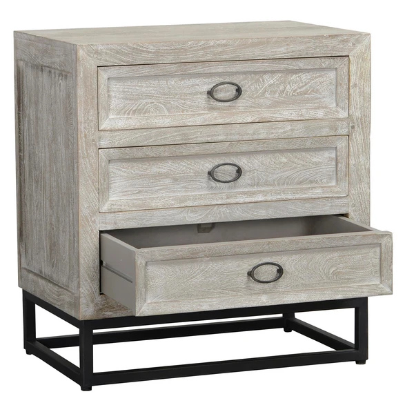 Marabella 3 Drawer Nightstand 3 Marabella 3 Drawer Nightstand - Image 3