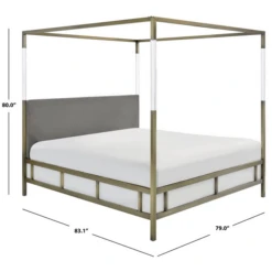 Gwenyth Canopy Bed 22 Gwenyth Canopy Bed -Home Promotion Store webimage 601008567 4