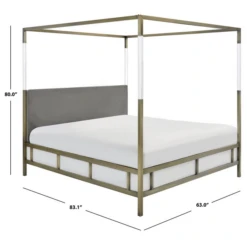 Gwenyth Canopy Bed 19 Gwenyth Canopy Bed -Home Promotion Store webimage 601883484 4
