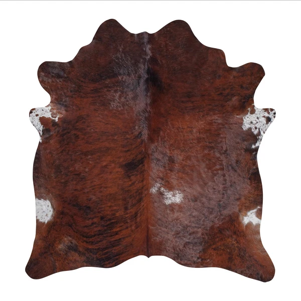 Augusto Hair On Cowhide Rug - Dark Brown 2 Augusto Hair On Cowhide Rug - Dark Brown - Image 2