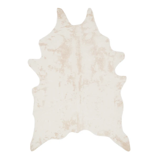 Ayi Faux Cowhide Rug - Ivory 1 Ayi Faux Cowhide Rug - Ivory