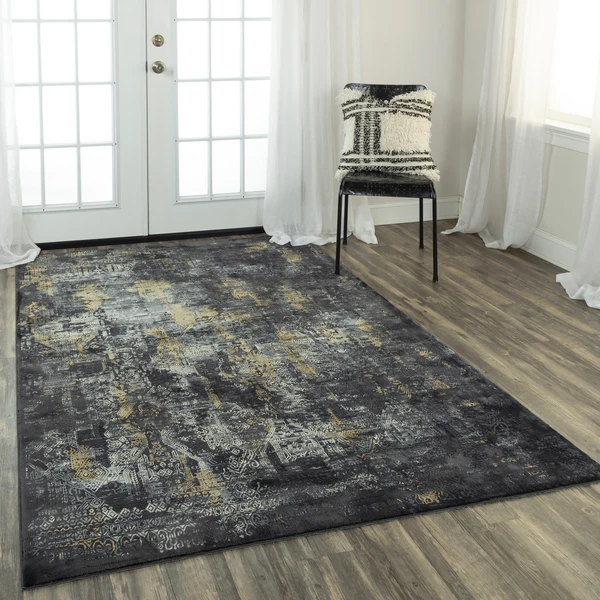 2'7" X 9'6" Prosperous Rug - Grey 6 2'7" X 9'6" Prosperous Rug - Grey - Image 6