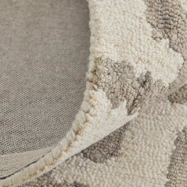 Jacqueline Rug - Ivory/Grey 2 Jacqueline Rug - Ivory/Grey - Image 2