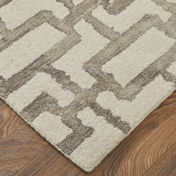 Jacqueline Rug - Ivory/Grey 3 Jacqueline Rug - Ivory/Grey - Image 3