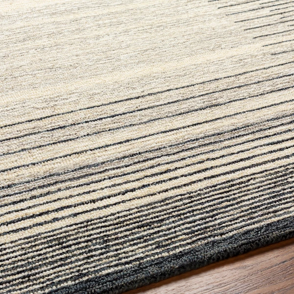 Zoey Rug - Beige/Black 4 Zoey Rug - Beige/Black - Image 4