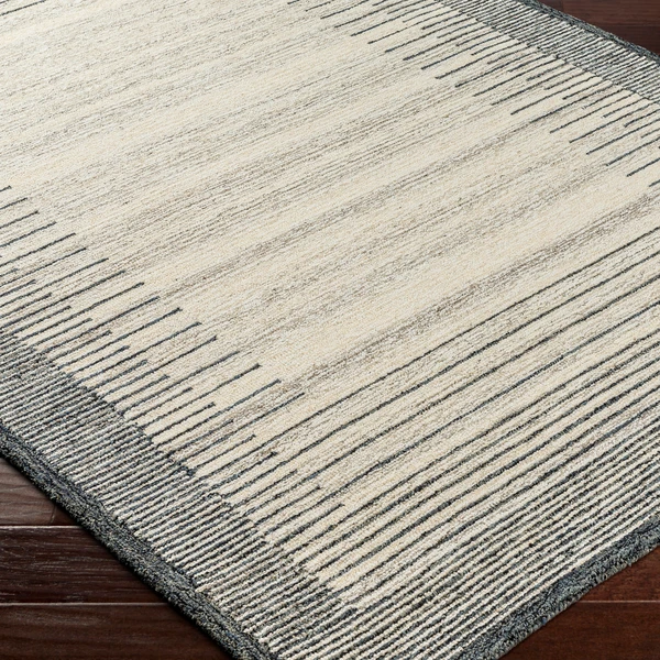 Zoey Rug - Beige/Black 5 Zoey Rug - Beige/Black - Image 5