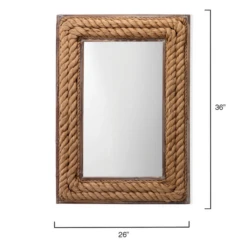 Jute Mirror 6 Jute Mirror -Home Promotion Store webimage 621033254 DIM