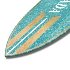 Aqua And Gold Milan Surfboard -Home Promotion Store webimage 630428193 DTL