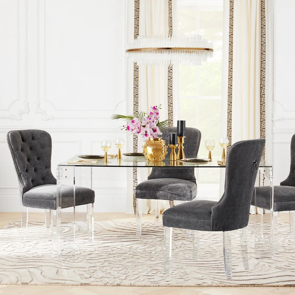 Charlotte Dining Chair - Acrylic 5 Charlotte Dining Chair - Acrylic - Image 5