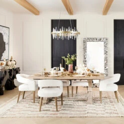 Archer Natural Grey Extending Dining Table -Home Promotion Store webimage zgal 999275919 RS 01 2 crop